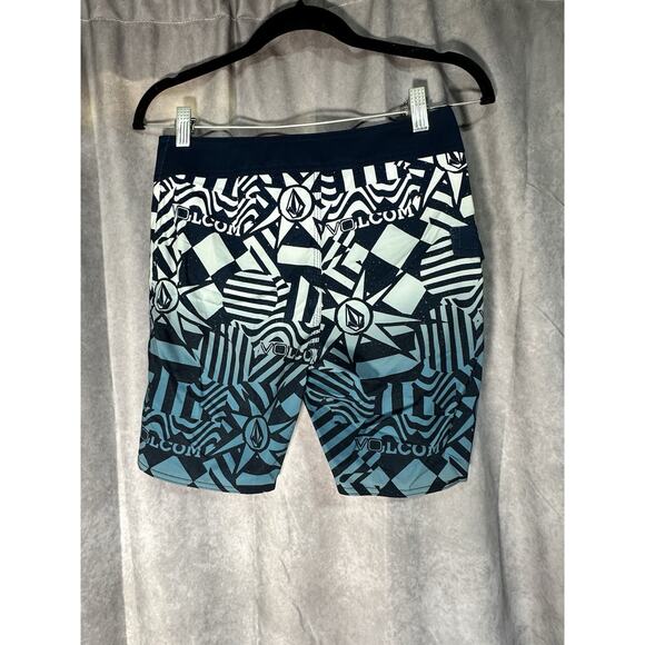 NWT Volcom Mod-Tech Boys Size 27 (14) Mod Ringer Board Shorts - Picture 2 of 3